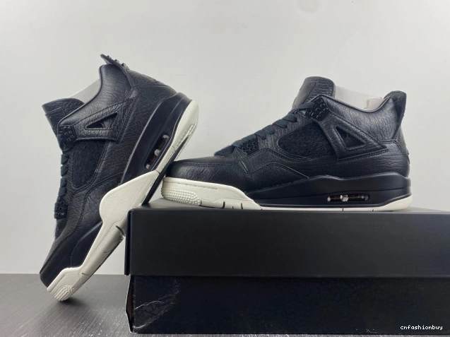 Retro Jordan Hair 819139-010 4 Pony Black 0814